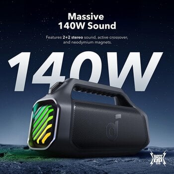 Prenosivi zvučnik Anker Soundcore Boom 2 Plus Black Prenosivi zvučnik - 6