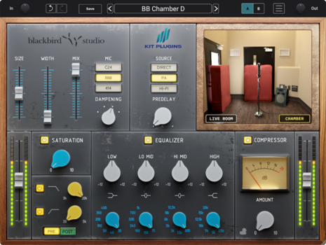 Studio-Effekt-Plugin Kit Plugins BB Chamber D (Digitales Produkt) - 3