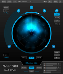 Software Plug-In FX Processor Nugen Audio Halo Upmix + Stereoizer 3 (Digital product) - 2