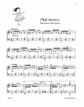 Music sheet for pianos Jakub Metelka Moderní klavírní etudy Music Book - 4