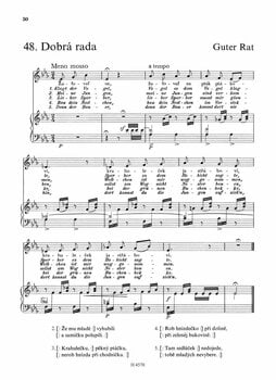 Partitions pour chant solo Leoš Janáček Moravská lidová poezie v písních Partition - 6