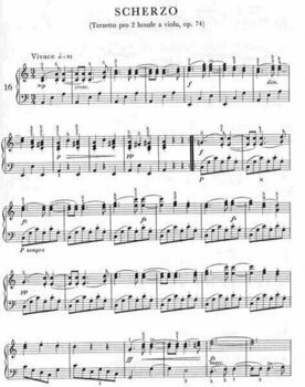 Partitions pour piano Antonín Dvořák Nejkrásnější melodie 1 Partition - 2
