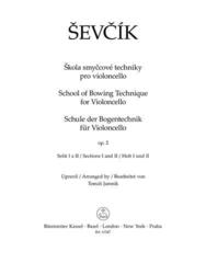 Noten Otakar Ševčík Škola smyčcové techniky pro violoncello op. 2, sešit I a II Noten - 1