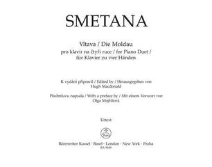 ноти Bedřich Smetana Vltava pro klavír na čtyři ruce - symfonická báseň z cyklu Má vlast ноти - 1