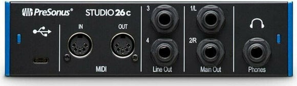 USB audio převodník - zvuková karta Presonus Studio 26c - 3