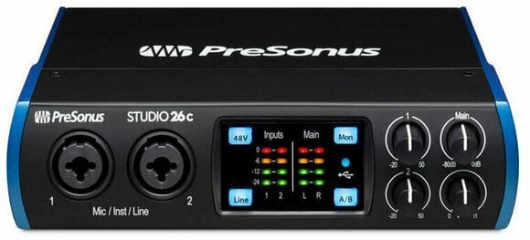 USB-audio-interface - geluidskaart Presonus Studio 26c - 4