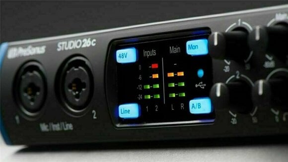 USB-audio-interface - geluidskaart Presonus Studio 26c - 6