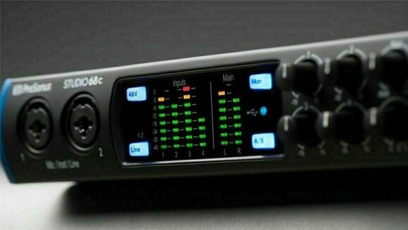 USB audio převodník - zvuková karta Presonus Studio 68c - 6