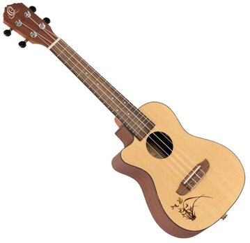 Konserttiukulele Ortega RU5CE-L Standard SET Natural Konserttiukulele - 2