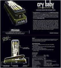 Efecto de guitarra Dunlop Kirk Hammett Signature Cry Baby Efecto de guitarra - 6