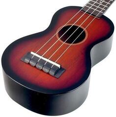 Soprano Ukulele Mahalo MJ1 3TS Basic SET 3-Tone Sunburst Soprano Ukulele - 3