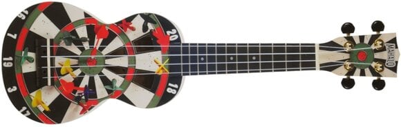 Soprano Ukulele Mahalo MA1DR Art Series Standard SET Darts Soprano Ukulele - 3