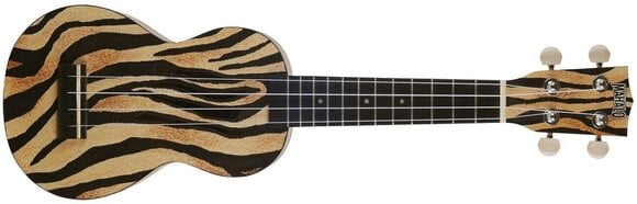 Sopran ukulele Mahalo MA1ZE Art II Series Basic SET Zebra Sopran ukulele - 3