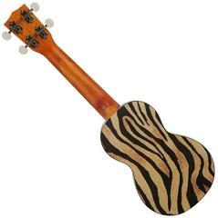 Ukulele soprano Mahalo MA1ZE Art II Series Basic SET Zebra Ukulele soprano - 3