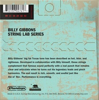 E-guitar strings Dunlop RWN0942 Rev. Willy's - 2