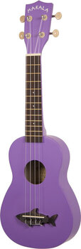 Soprano Ukulele Kala Makala Shark Basic SET Purple Soprano Ukulele - 4