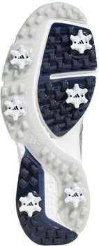 Heren golfschoenen Adidas Adipower 4Orged Mens Golf Shoes Grey 2/Collegiate Navy/Raw White UK 9,5 - 5