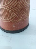 Terre Beginner Carved 50 cm Natural/Carved 9" Djembe