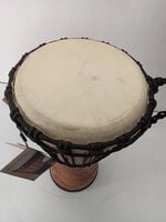 Terre Beginner Carved 50 cm Natural/Carved 9" Djembe