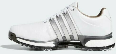Heren golfschoenen Adidas Tour360 XT Mens Golf Shoes Cloud White/Silver Metallic/Dark Silver Metallic UK 11 - 2