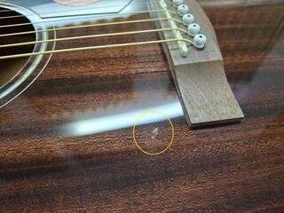 Elektroakusztikus gitár Fender CD-140 SCE Mahogany Elektroakusztikus gitár (Sérült) - 2