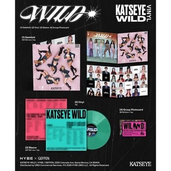 LP ploča KATSEYE - WILD (Precious Jade Vinyl) (LP) - 6