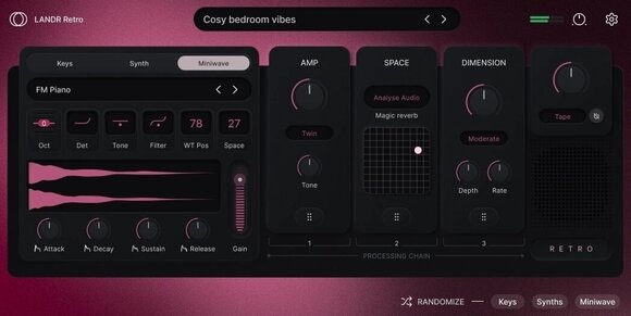 VST Instrument LANDR Retro (Digital product) - 2