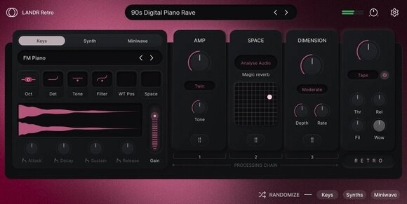 VST Instrument LANDR Retro (Digital product) - 6