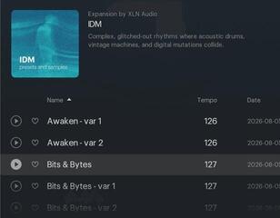 Библиотека със звукови ефекти XLN Audio XO Expansion: IDM (Дигитален продукт) - 2