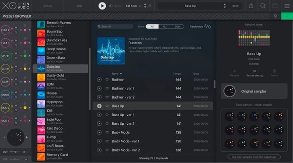 Библиотека със звукови ефекти XLN Audio XO Expansion: Dubstep (Дигитален продукт) - 2