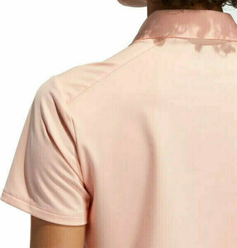 Poloshirt Adidas Ultimate365 Womens Polo Shirt Glow Pink XL - 5