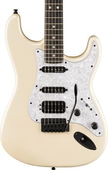 Electric guitar Fender Player Fusion Stratocaster HSS EB Olympic Pearl Electric guitar - 3