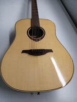 LAG T318D Natural Dreadnought Guitar