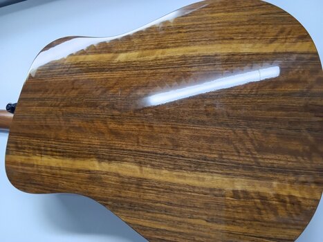 Dreadnought Guitar LAG T318D Natural Dreadnought Guitar (Pre-owned) - 4
