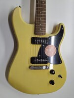 Fender Squier Paranormal Strat-O-Sonic Vintage Blonde Elektrisk guitar