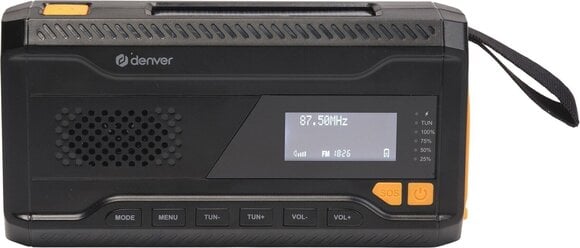 Digital Radio DAB+
 Denver SCD-2033 Black Digital Radio DAB+ - 5