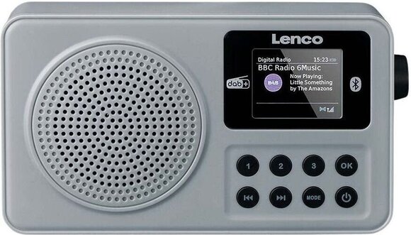 Radio digital DAB + Lenco PDR-034GY Grey Radio digital DAB + - 3