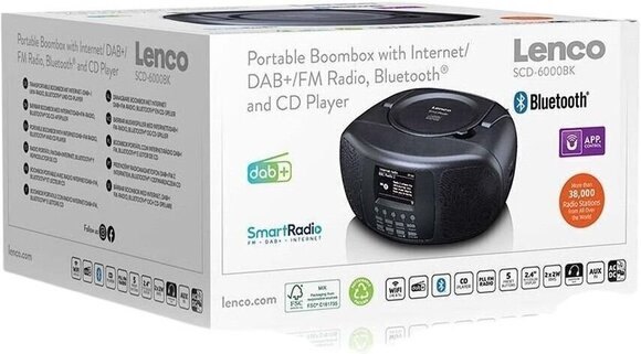 Radio pe Internet Lenco SCD-6000BK Black Radio pe Internet - 13
