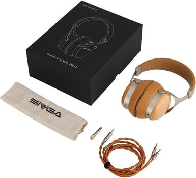 Hi-Fi Headphones Sivga SV021 PRO Brown Hi-Fi Headphones - 4