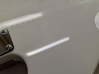 PSD Guitars JM-100 White Elektrische gitaar