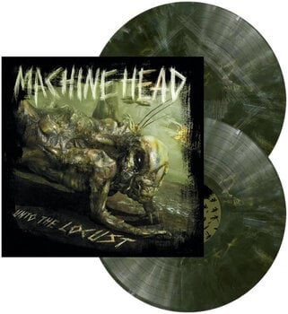 Hanglemez Machine Head - Unto The Locust (15th Anniversary Edition) (Indie Exclusive) (Dark Green Marble Coloured) (2 LP) - 2