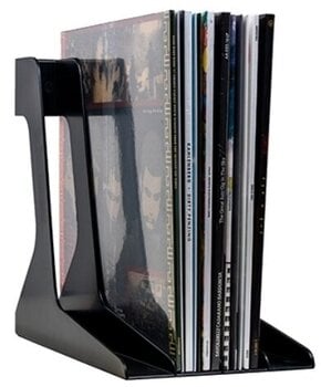 Vinüülplaatide hoidja lauale Audio Anatomy 12" Vinyl Record Stand Vinüülplaatide hoidja lauale Black - 3