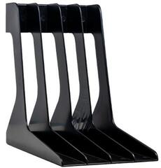 Vinüülplaatide hoidja lauale Audio Anatomy 12" Vinyl Record Stand Vinüülplaatide hoidja lauale Black - 1