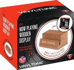 Support de table pour disques LP
 Vinyl Tonic "Now Playing" Wooden Stand Support de table pour disques LP - 1