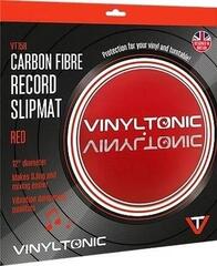 Disque de feutrine Vinyl Tonic Carbon Fibre Record Red Disque de feutrine - 1