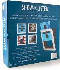 Seinale paigaldatud vinüülplaatide hoidja Show & Listen Record Frame 4 Pack Seinale paigaldatud vinüülplaatide hoidja White - 6