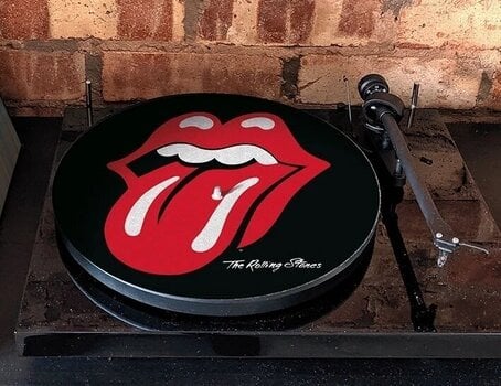 Disque de feutrine The Rolling Stones Tongue and Lips Logo 12" Turntable Disque de feutrine - 3