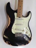 PSD Guitars STC-300R Black Elektrische gitaar