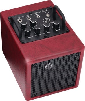 Small Bass Combo Phil Jones Bass X4C Nanobass 35W Red Small Bass Combo - 3