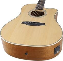 electro-acoustic guitar Bromo BAM1CE Natural electro-acoustic guitar - 4